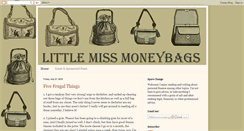 Desktop Screenshot of littlemissmoneybags.com